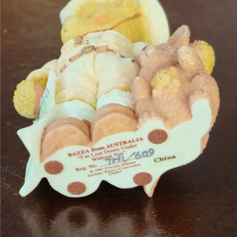 Vintage 1997 Bazza from Australia Figurine – Priscilla Hillman for Enesco